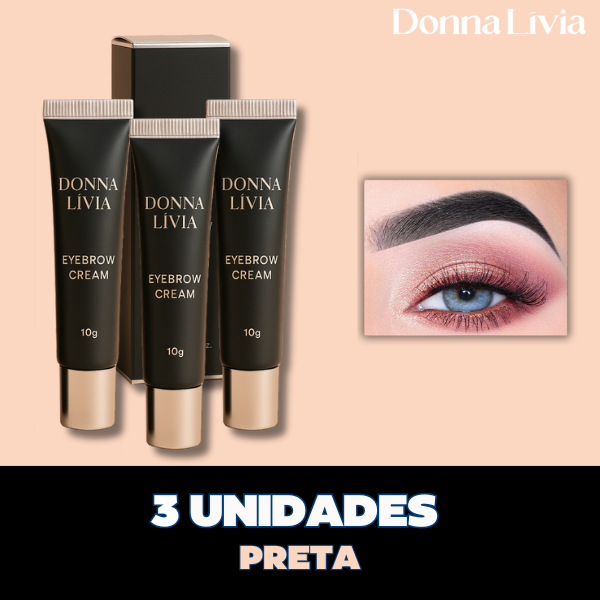 Creme de sobrancelhas semipermanente