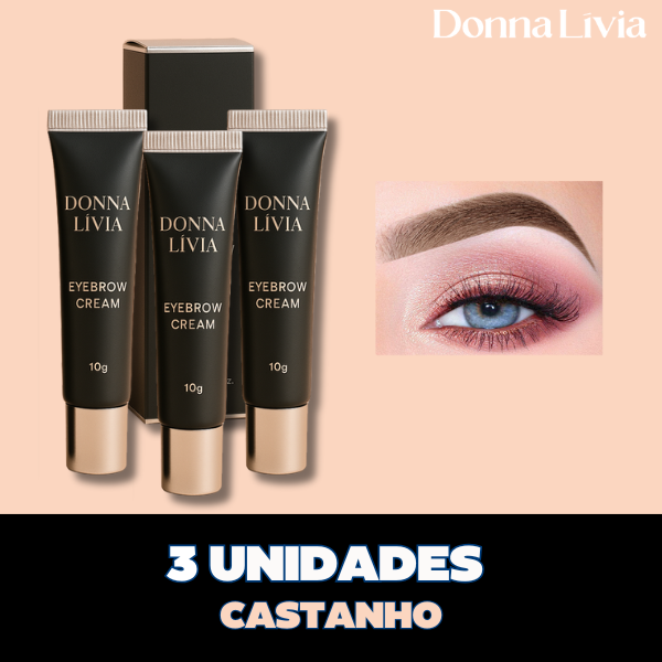Creme de sobrancelhas semipermanente