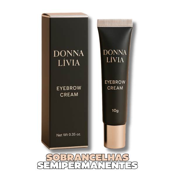 Creme de sobrancelhas semipermanente