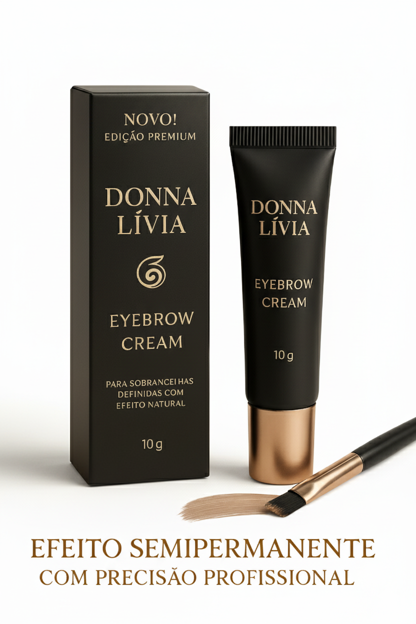 Kit Brow Perfect Donna Lívia | Creme de Sobrancelhas Semipermanente