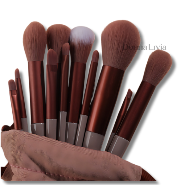 Pincéis Profissionais para Maquiagem - GlamBrush 13X