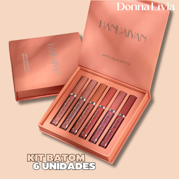 Kit batons a prova d'água - 6 unidades