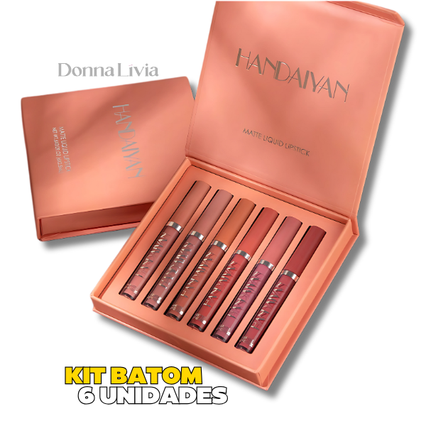 Kit batons a prova d'água - 6 unidades